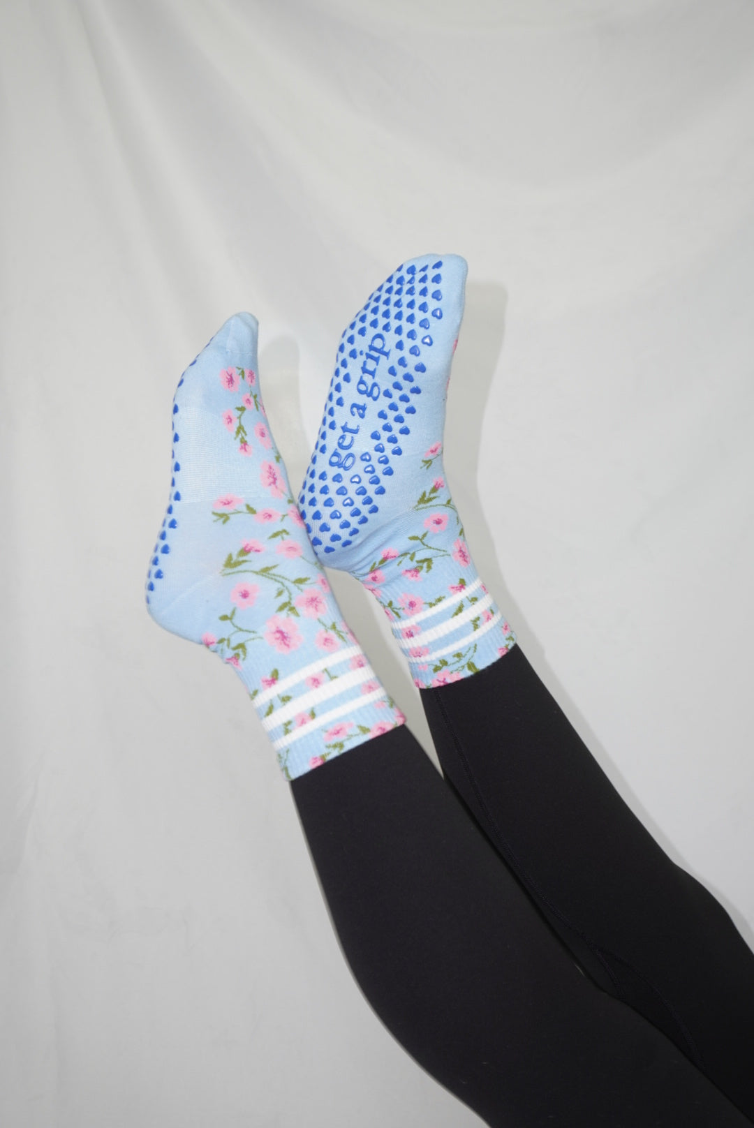 Floral Grippy Socks